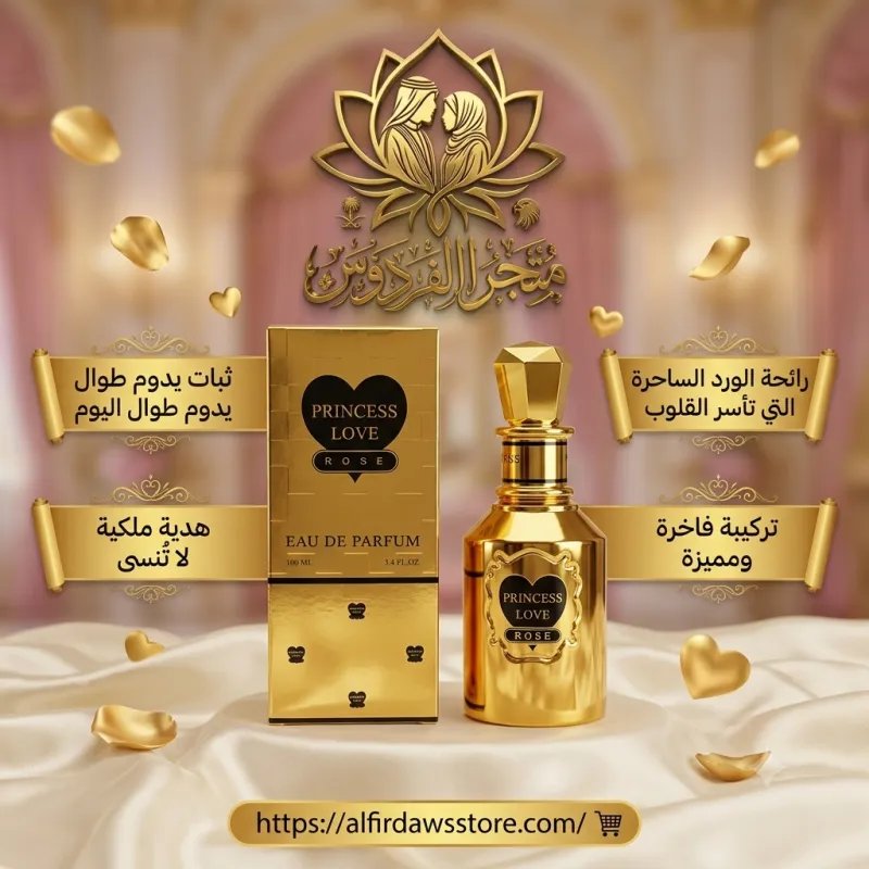 عطر برنسيسة الحب والجاذبية الطاغية | متجر الفردوس