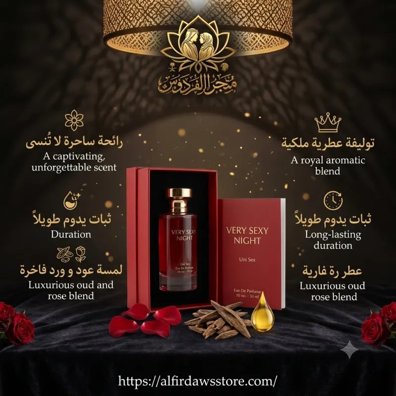 عطر Very Sexy Night للمتزوجات فقط 🔞 | متجر الفردوس