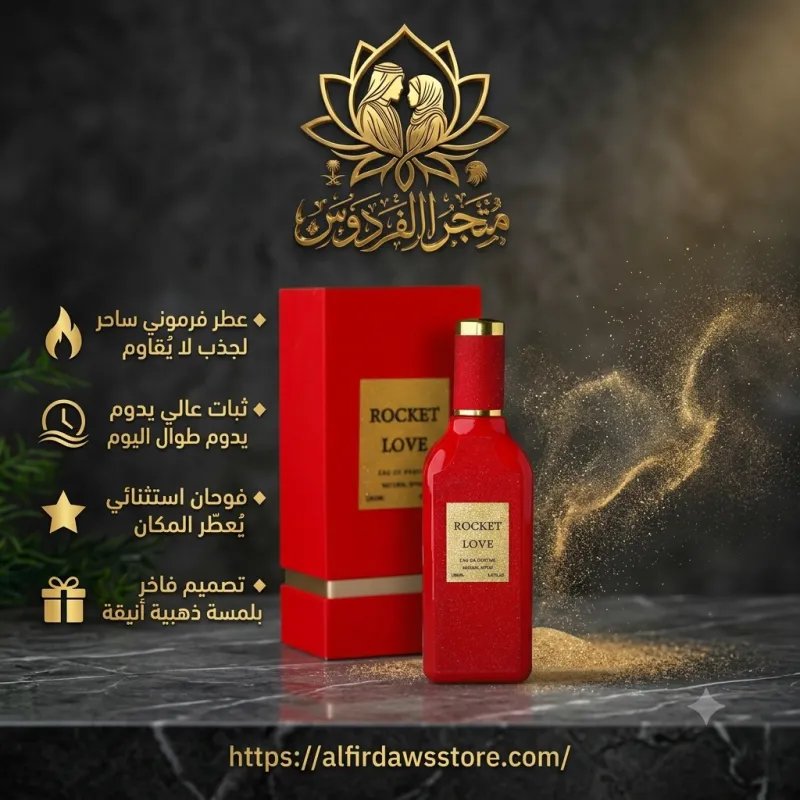عطر "روكيت لوف" (Rocket Love) – عطر الفردوس | الفردوس