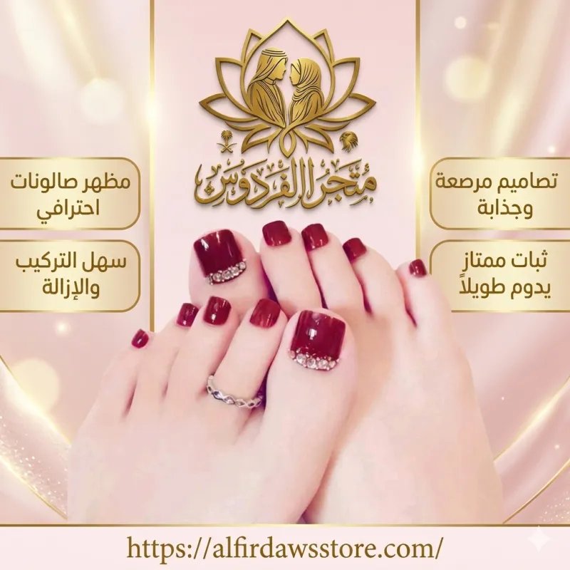 اظافر القدم