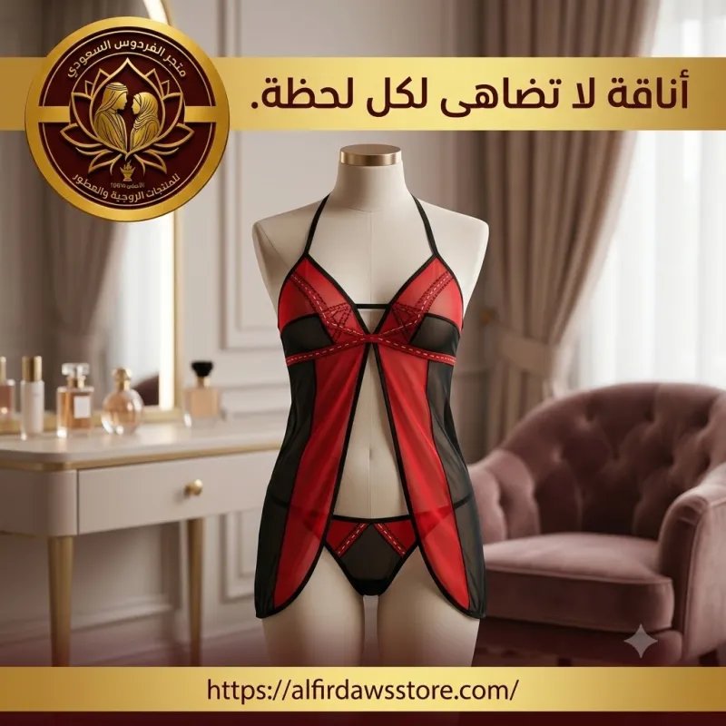 لانحري تركي الأحمر ـ الليالي الحمراء المثيرة | متجر الفردوس
