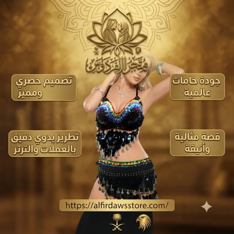 ✨ تألقي بألوان الطيف وسحر الشرق | متجر الفردوس