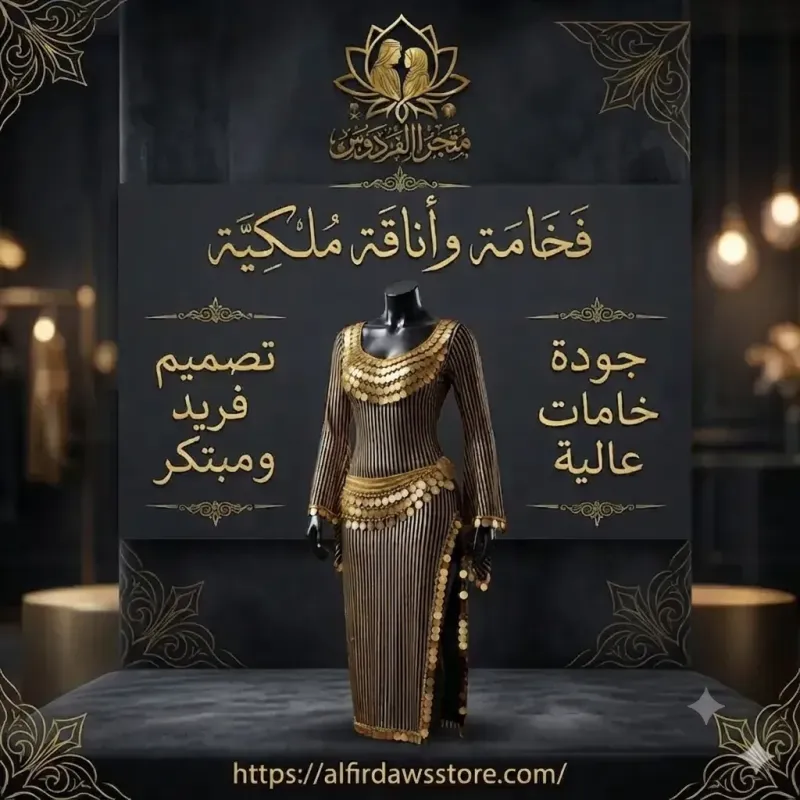 تألقي كالأميرات.. فستان السهرة الفاخر | متجر الفردوس